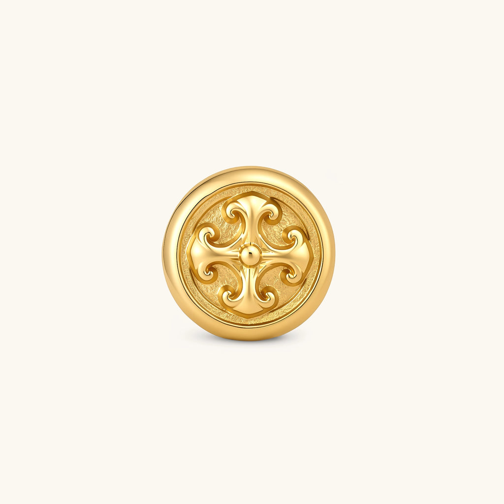 Baroque Coin Studs | 3EyeJewEls