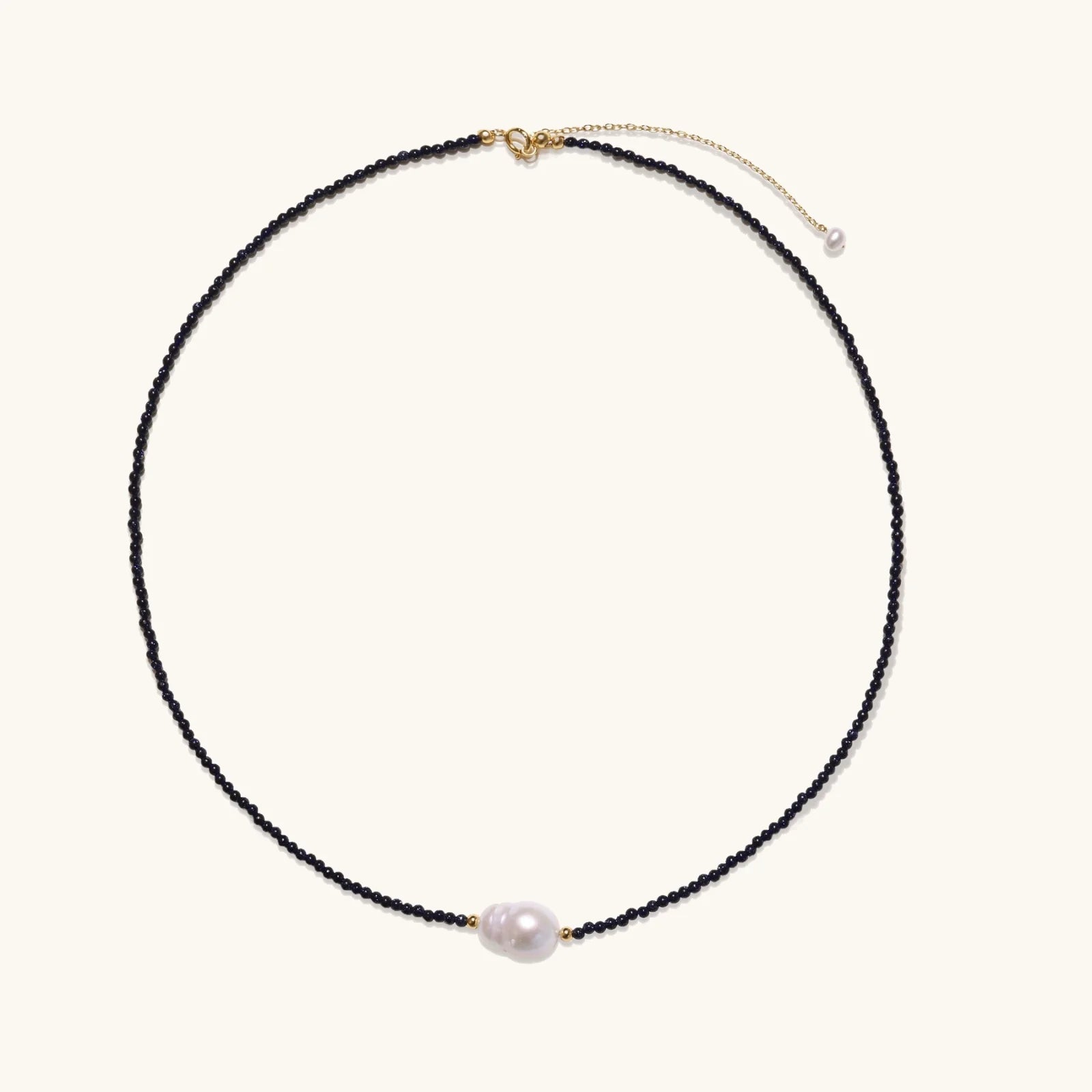 Midnight Pearl Dreams Necklace