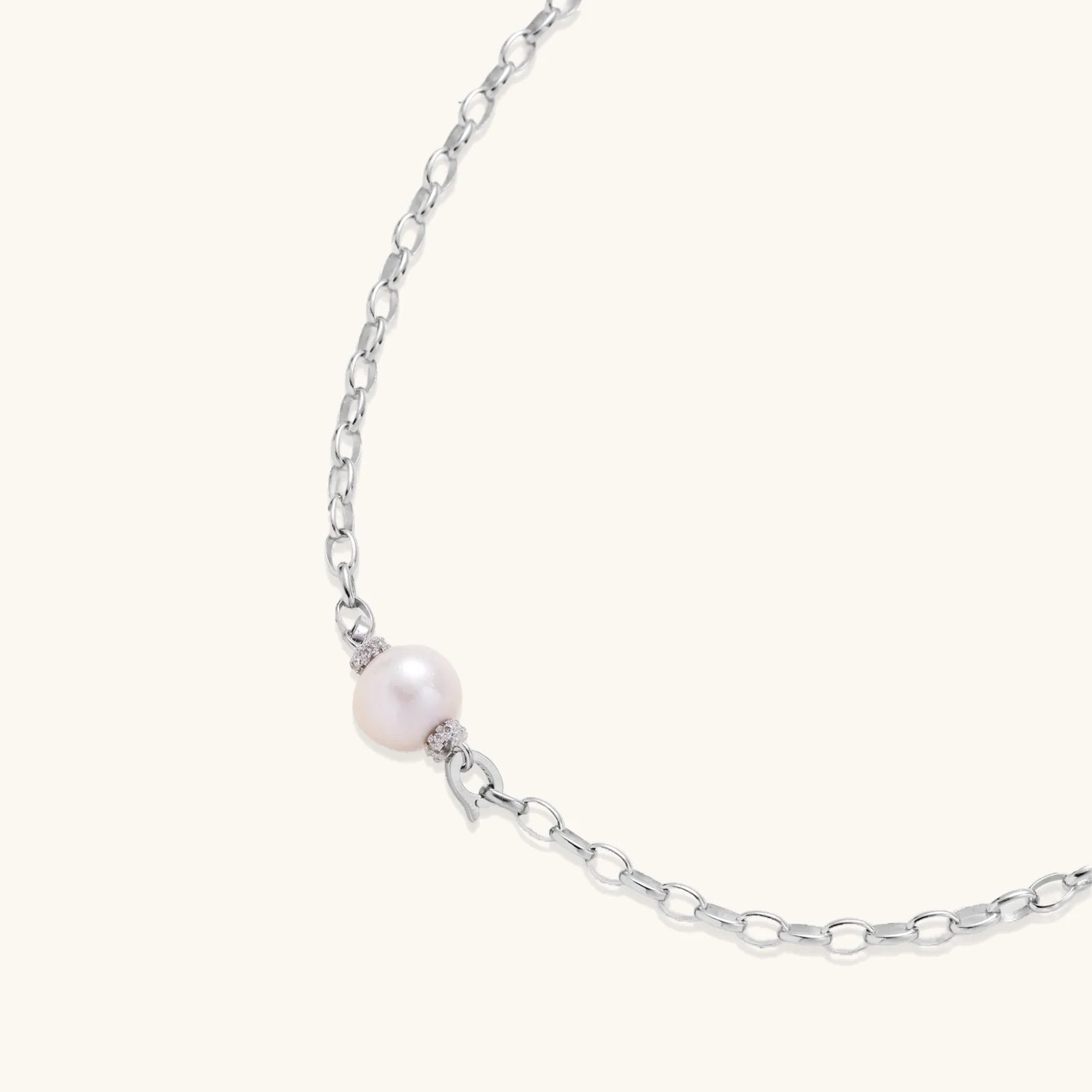 Luna Pearl Chain Necklace