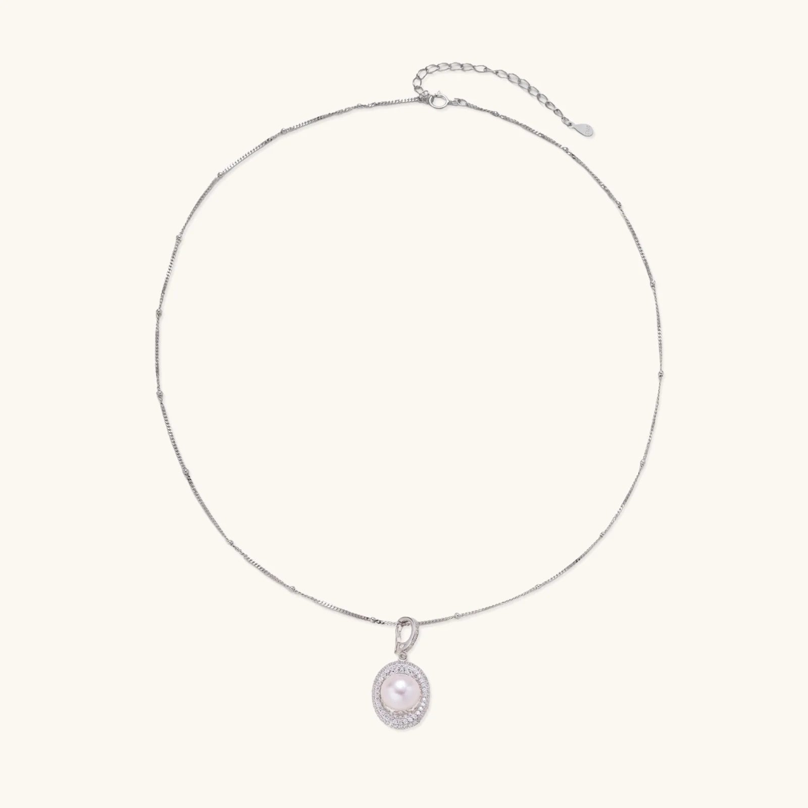 Pearl Halo Necklace
