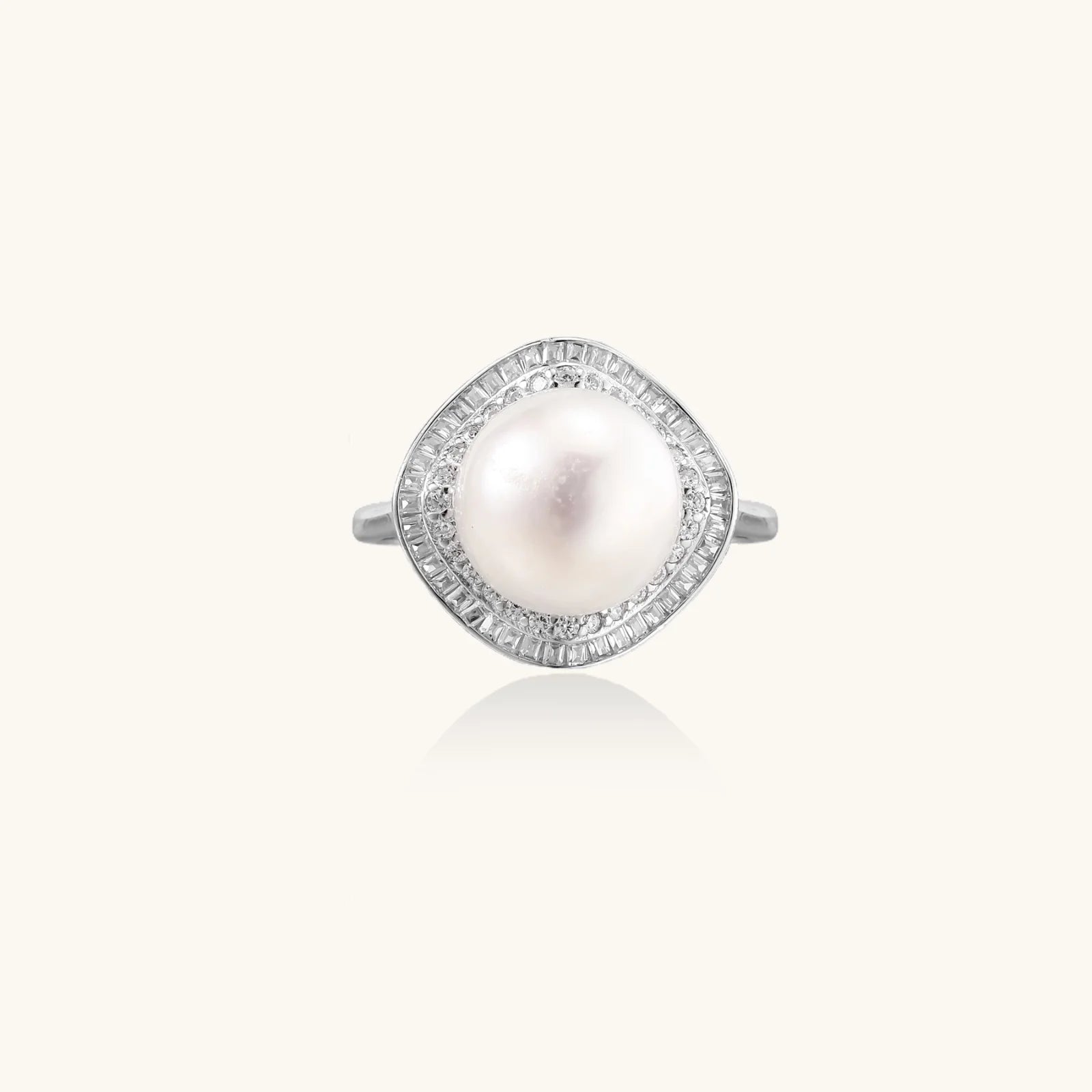 Pearl Halo Dreams Ring