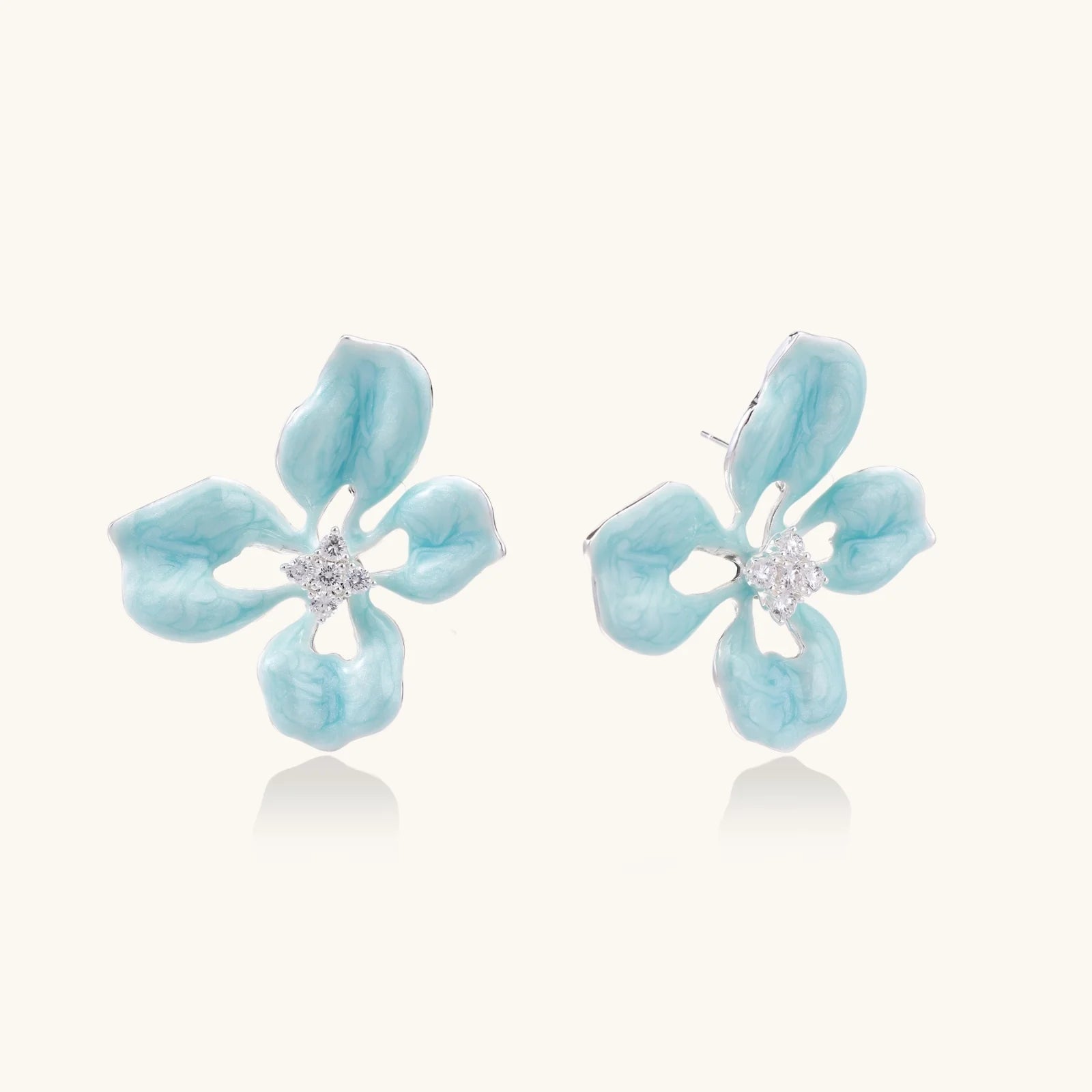 Azure Bloom Studs