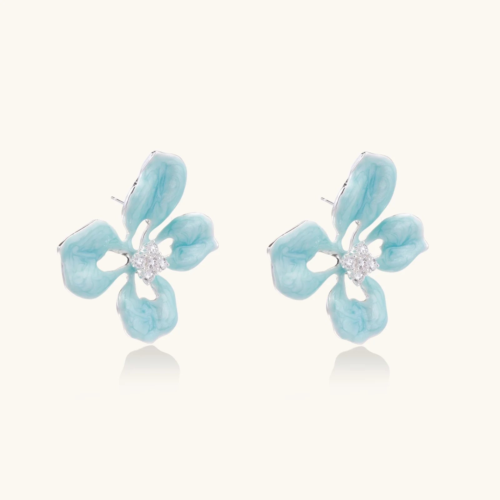 Azure Bloom Studs