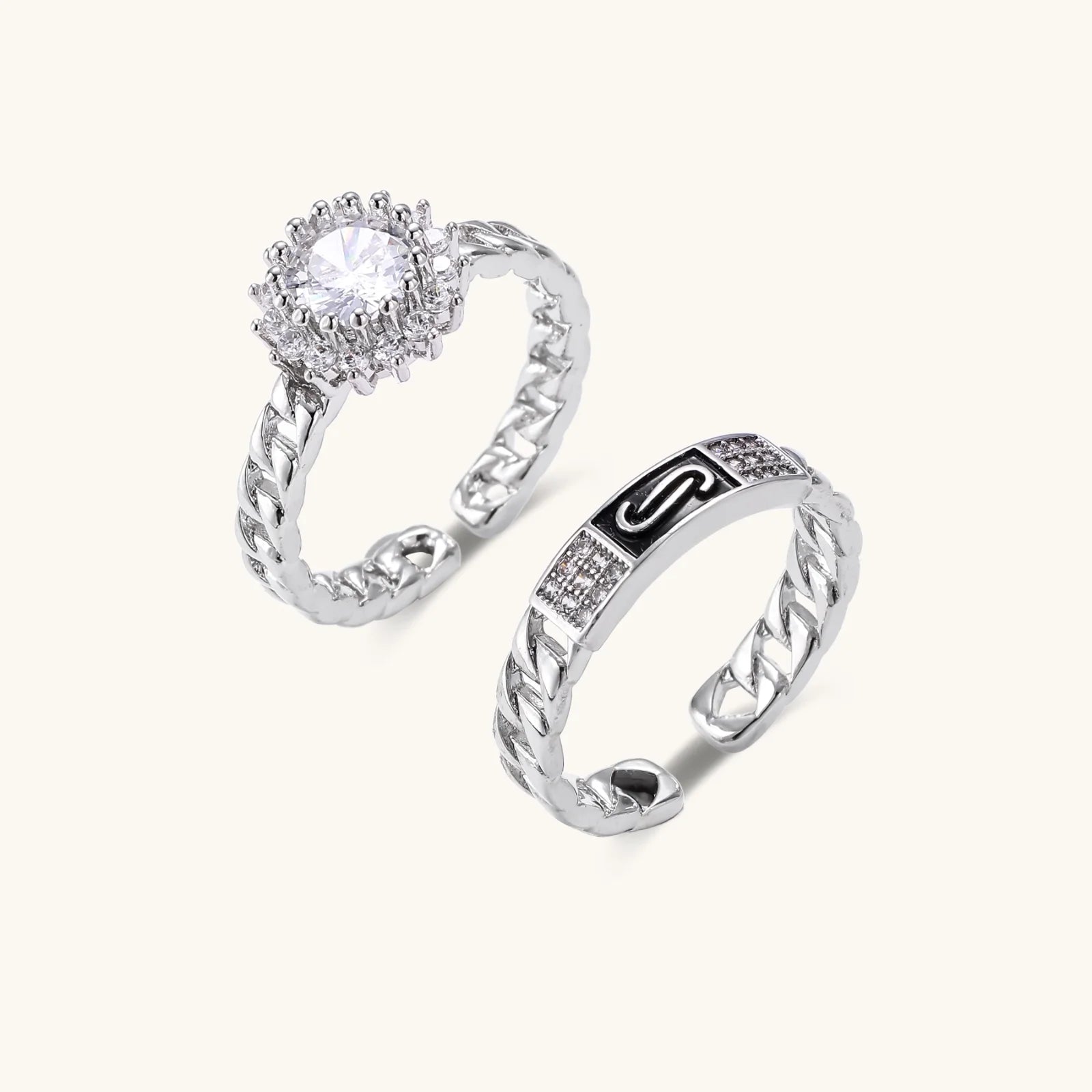 Cosmic Chain Halo Ring