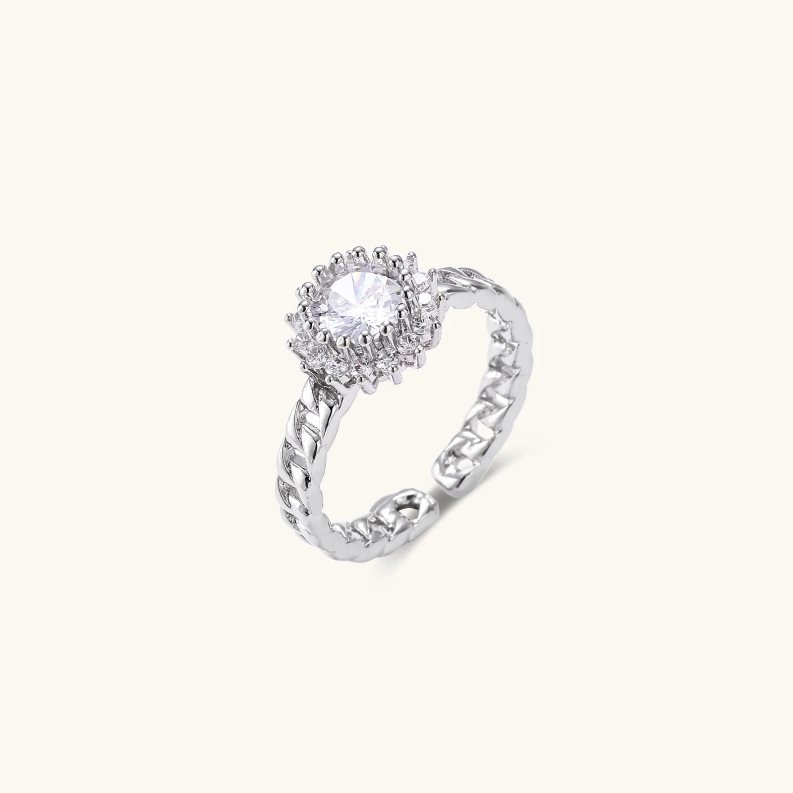Cosmic Chain Halo Ring
