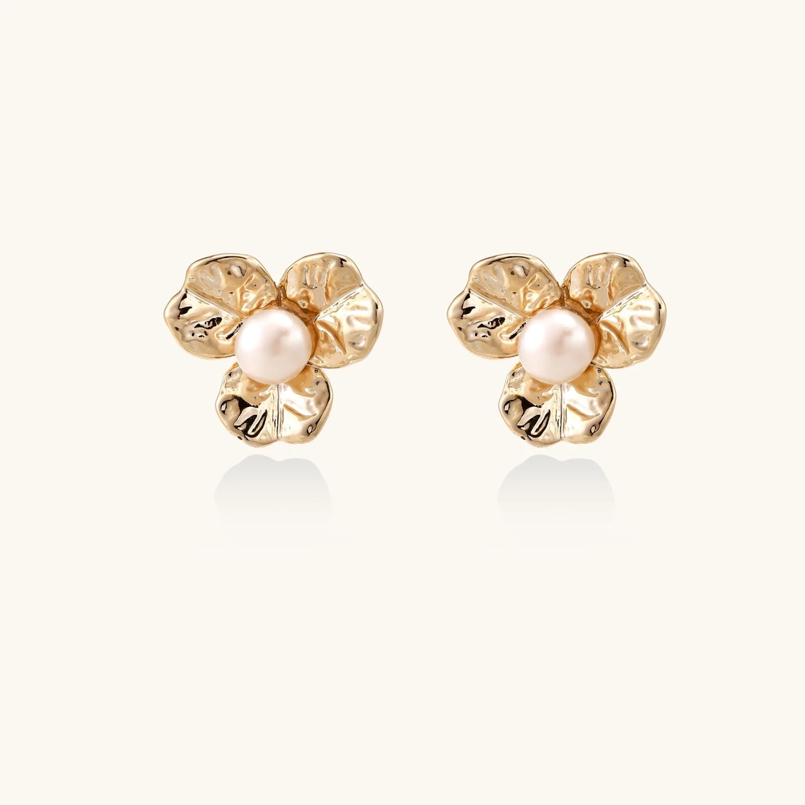 Bloom Pearl Studs