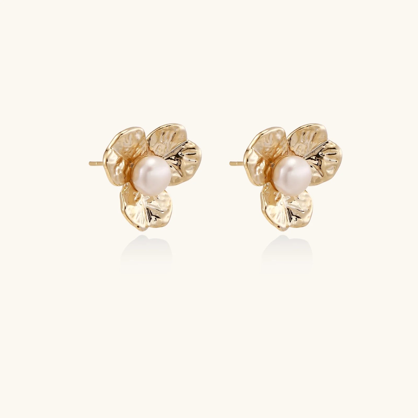 Bloom Pearl Studs