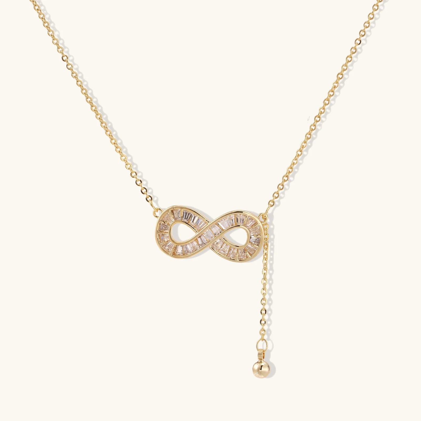 Infinity Sparkle Necklace