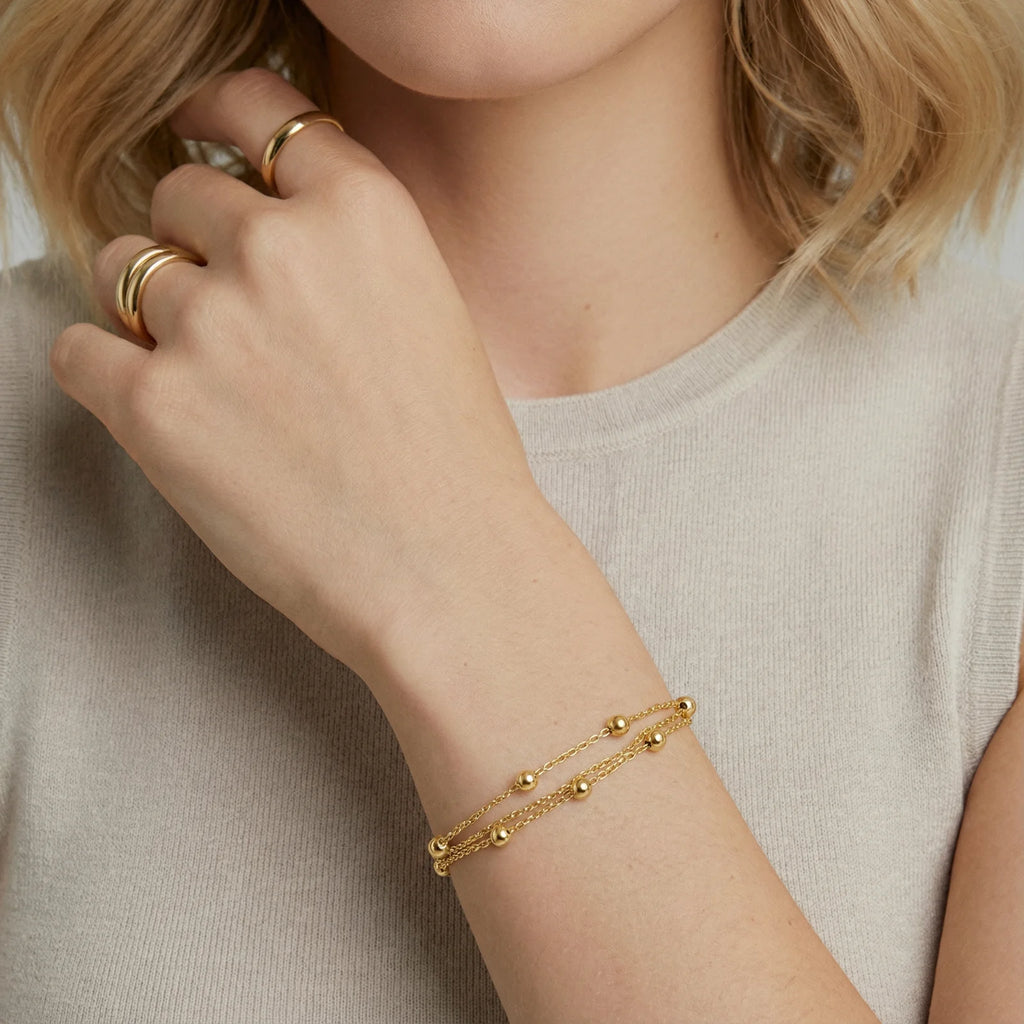 Golden Orbit Bracelet | 3EyeJewEls