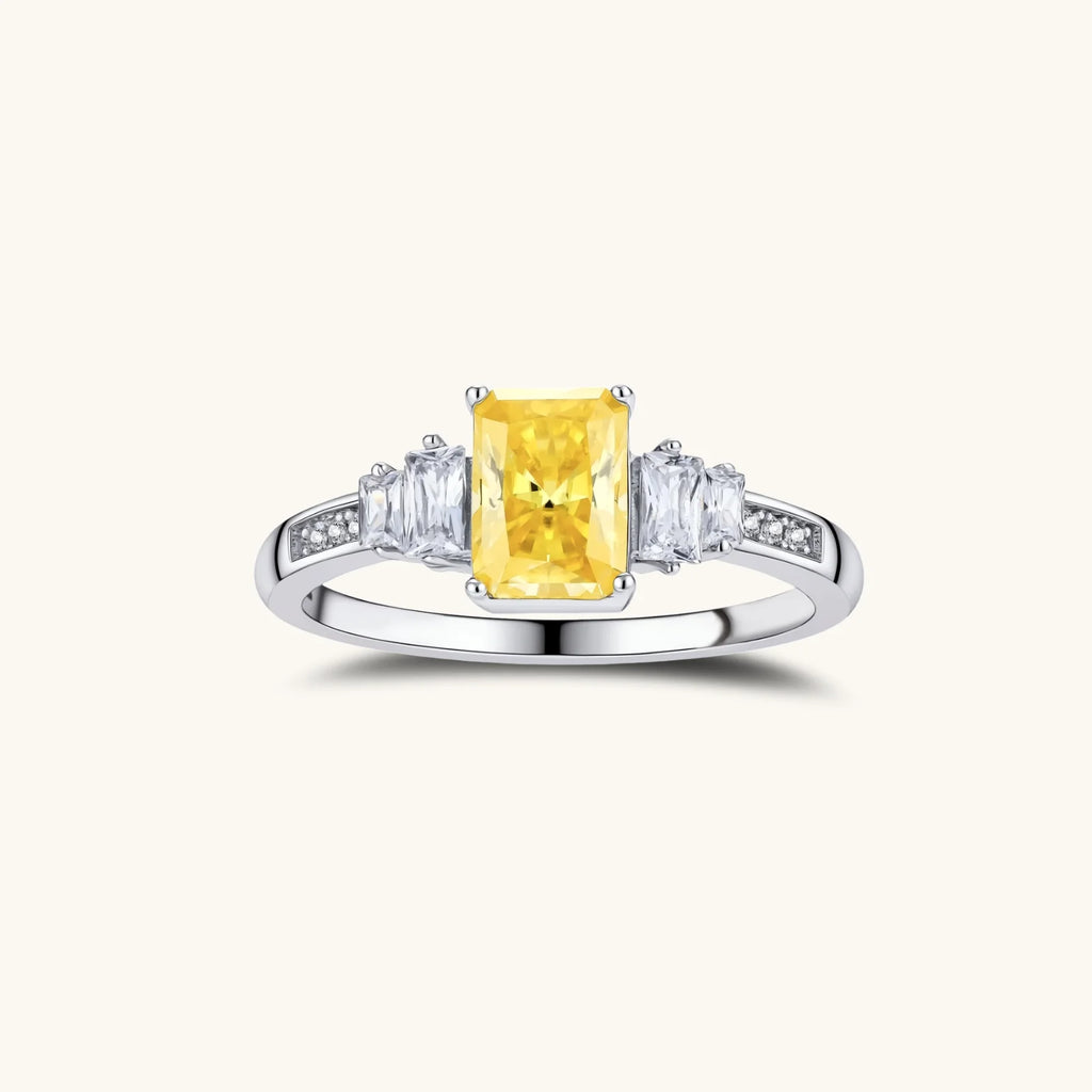 Golden Radiance Moissanite Set | 3EyeJewEls