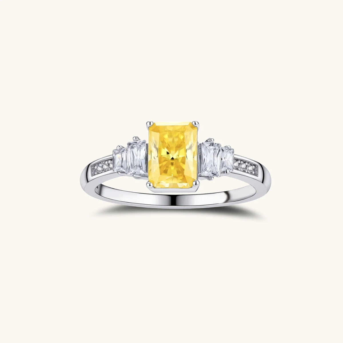Golden Radiance Moissanite Set | 3EyeJewEls