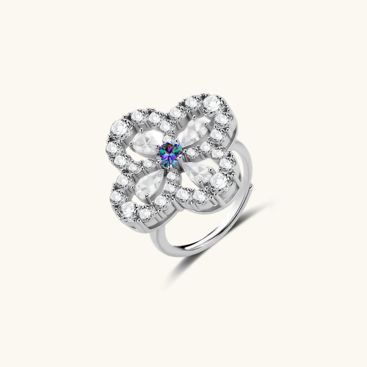 Lucky Clover Moissanite Set | 3EyeJewEls