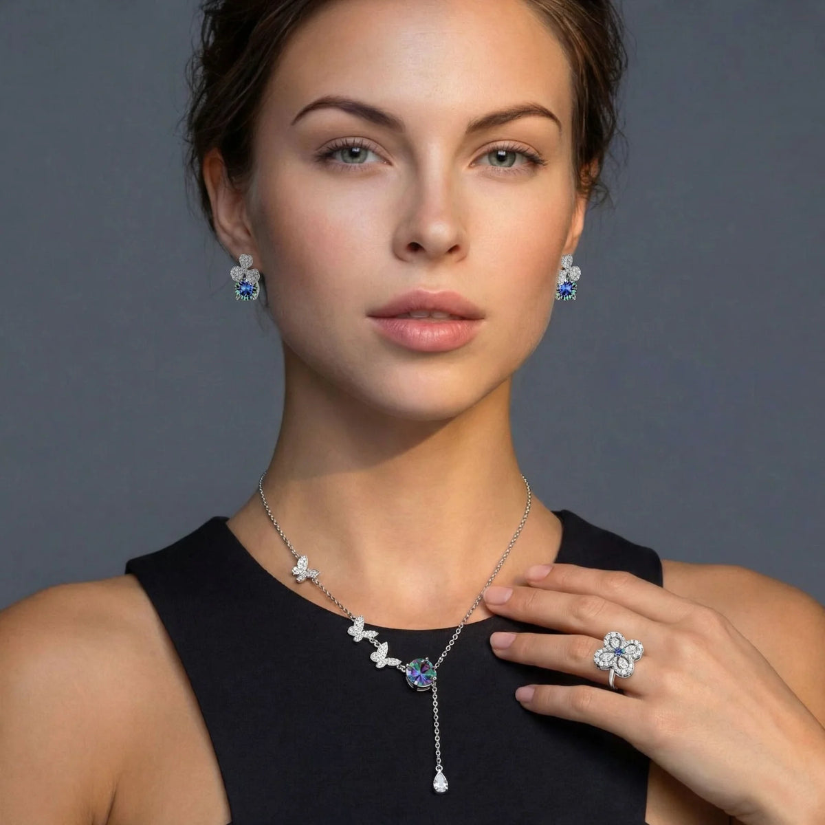 Lucky Clover Moissanite Set | 3EyeJewEls