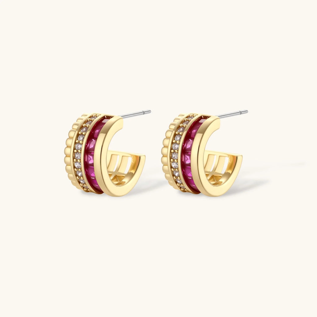 Royal Ruby Stack Set | 3EyeJewEls