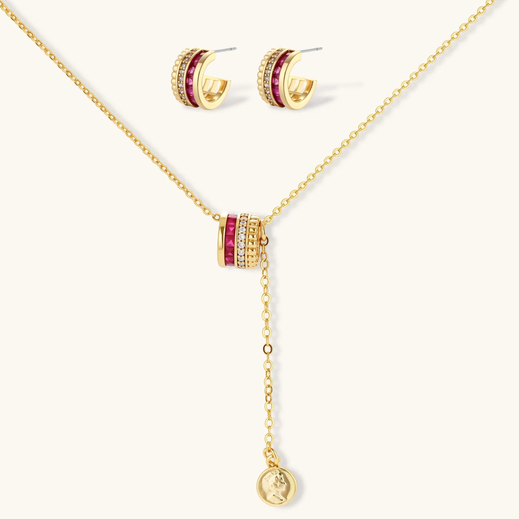 Royal Ruby Stack Set | 3EyeJewEls