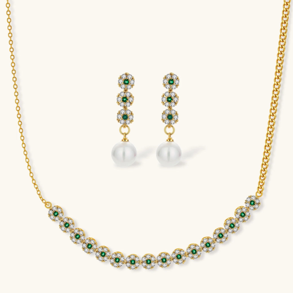 Green Blossom Set | 3EyeJewEls