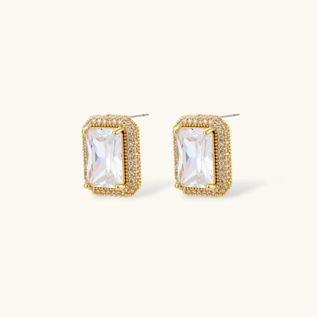 Emerald Cut Halo Set | 3EyeJewEls