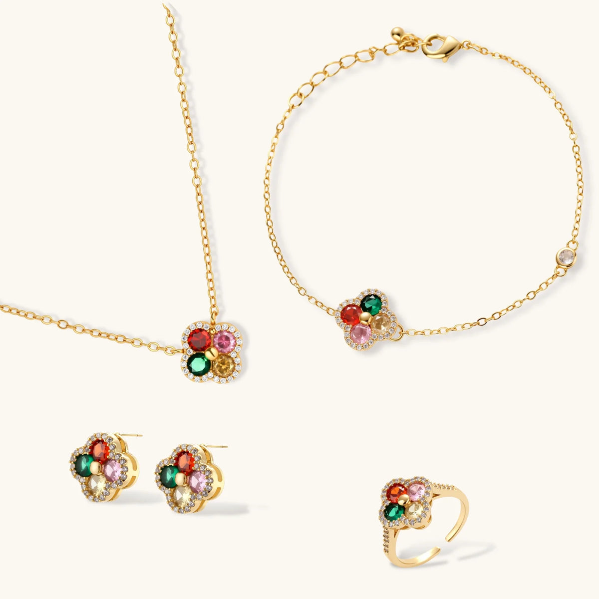 Lucky Clover Jewelry Set | 3EyeJewEls