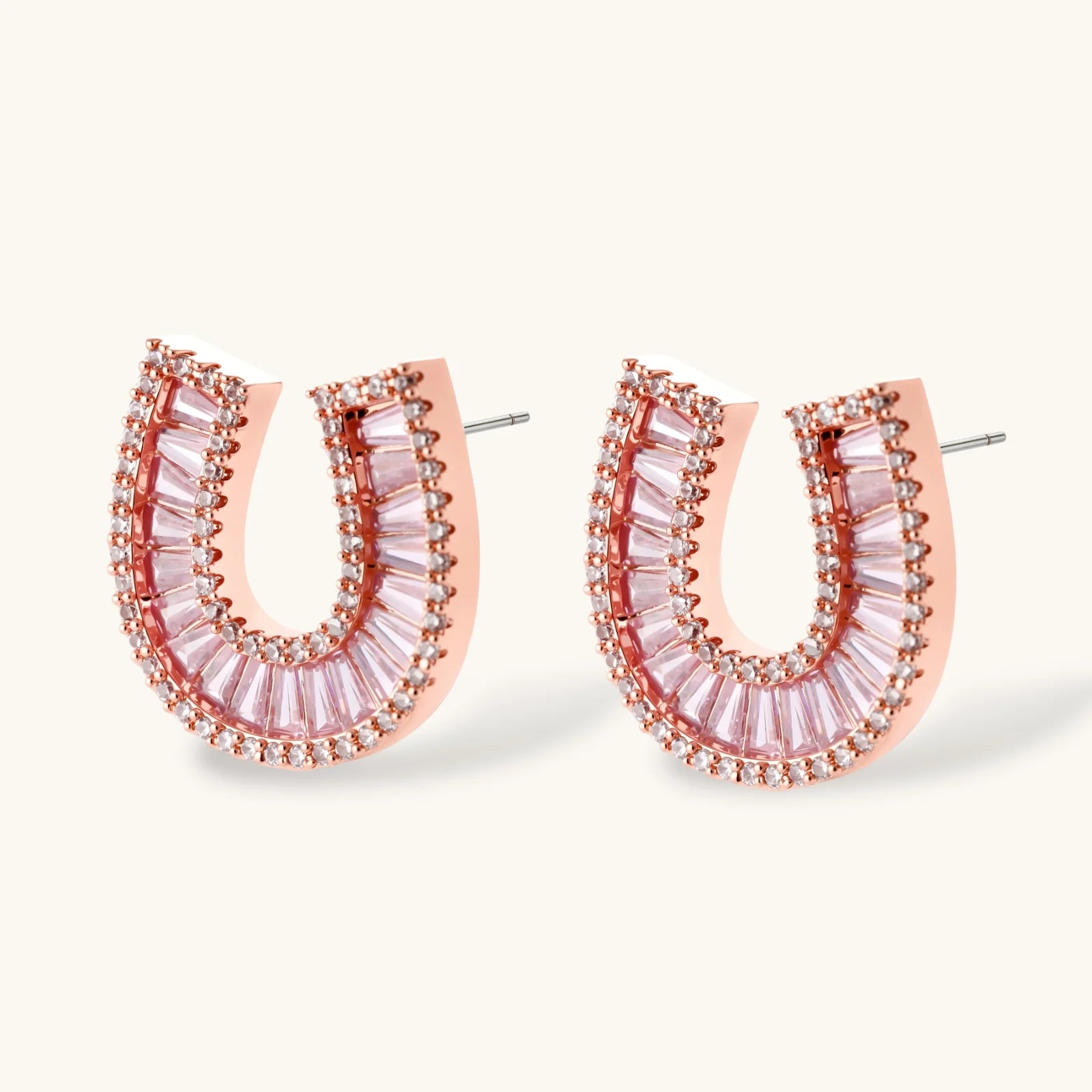 Lucky Horseshoe CZ Set