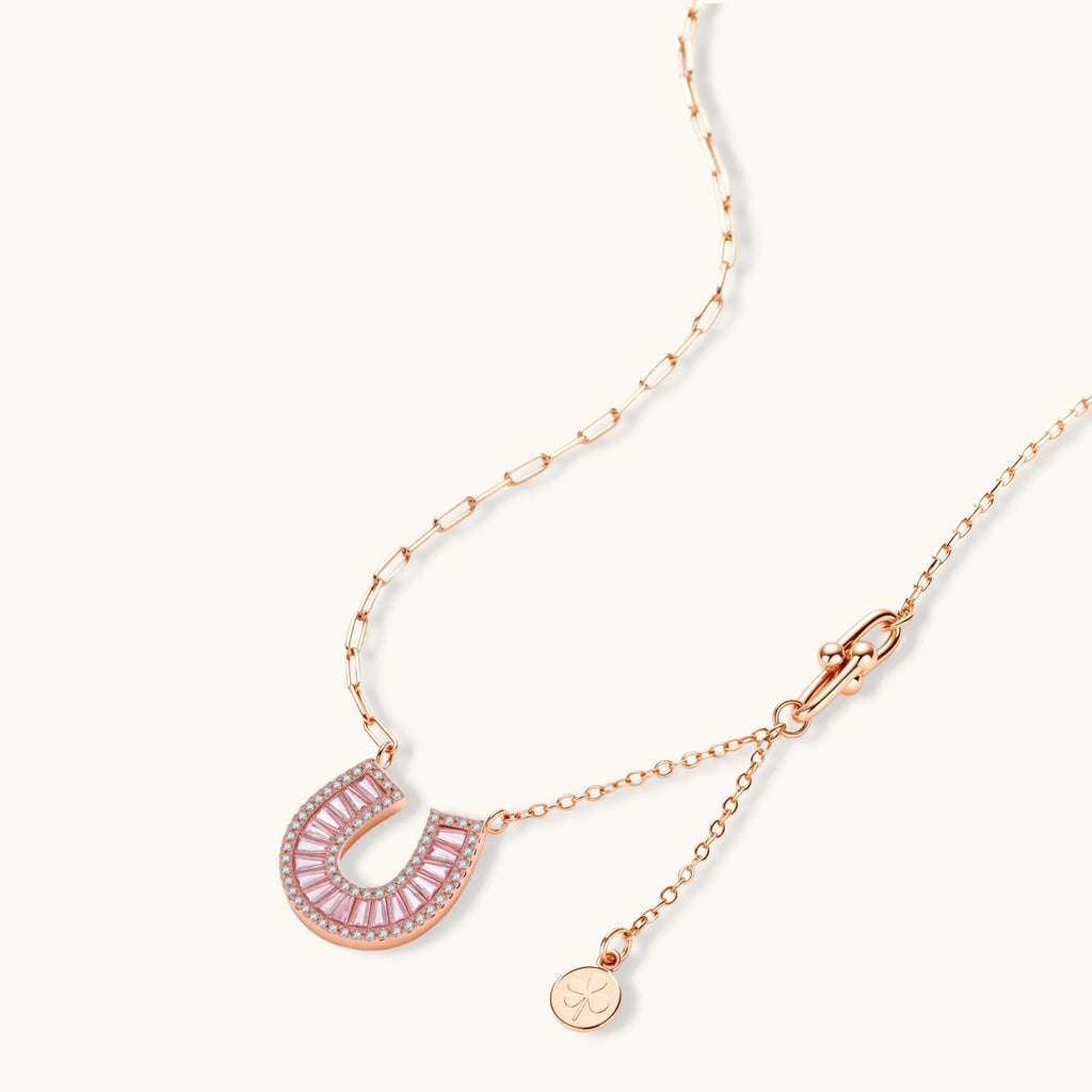 Lucky Horseshoe CZ Set