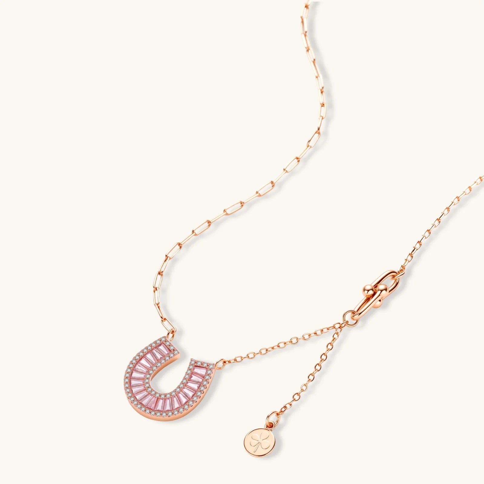 Lucky Horseshoe CZ Set