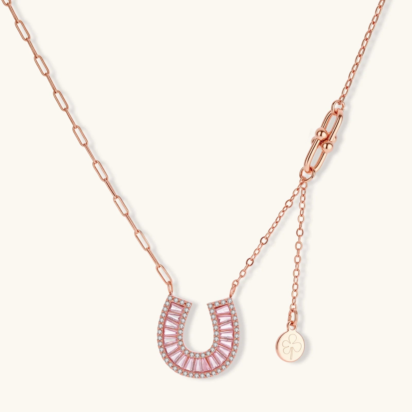 Lucky Horseshoe CZ Set