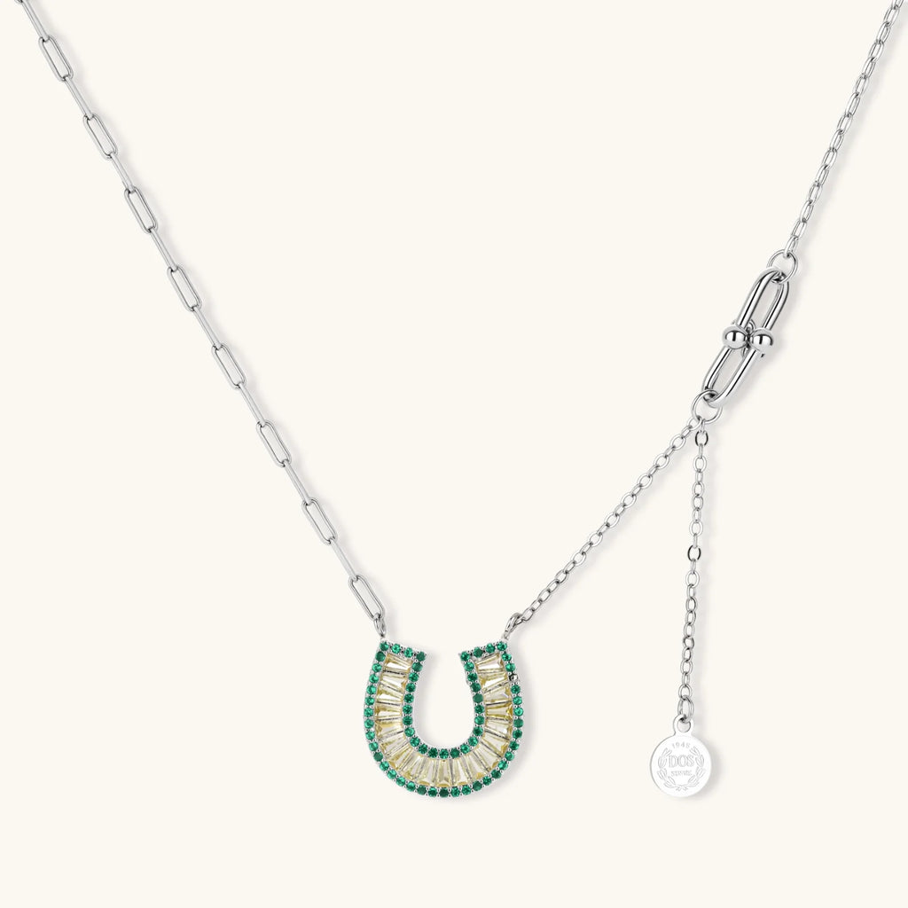 Lucky Horseshoe CZ Set