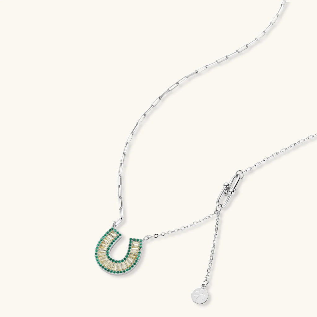 Lucky Horseshoe CZ Set