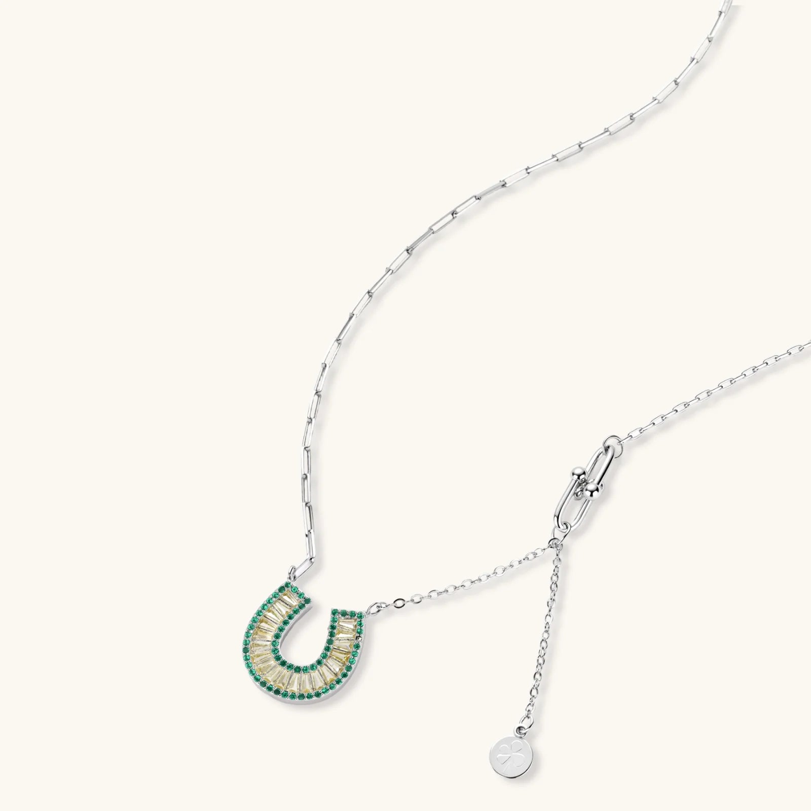 Lucky Horseshoe CZ Set