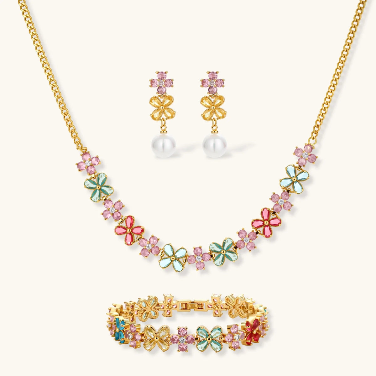 Garden Bloom Jewelry Set | 3EyeJewEls