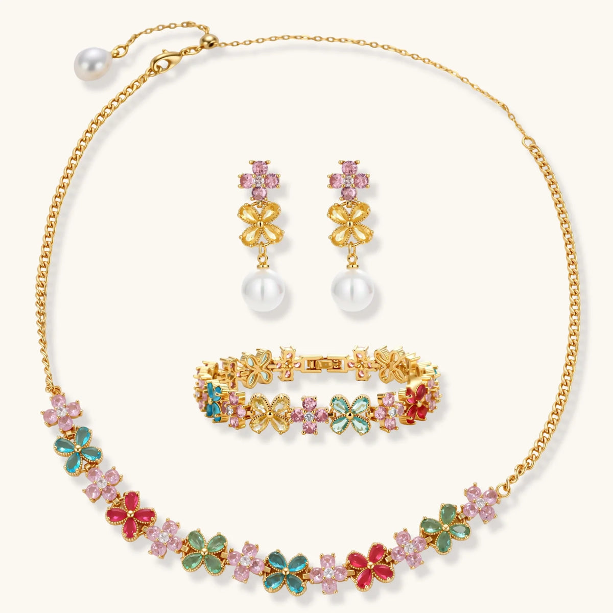 Garden Bloom Jewelry Set | 3EyeJewEls
