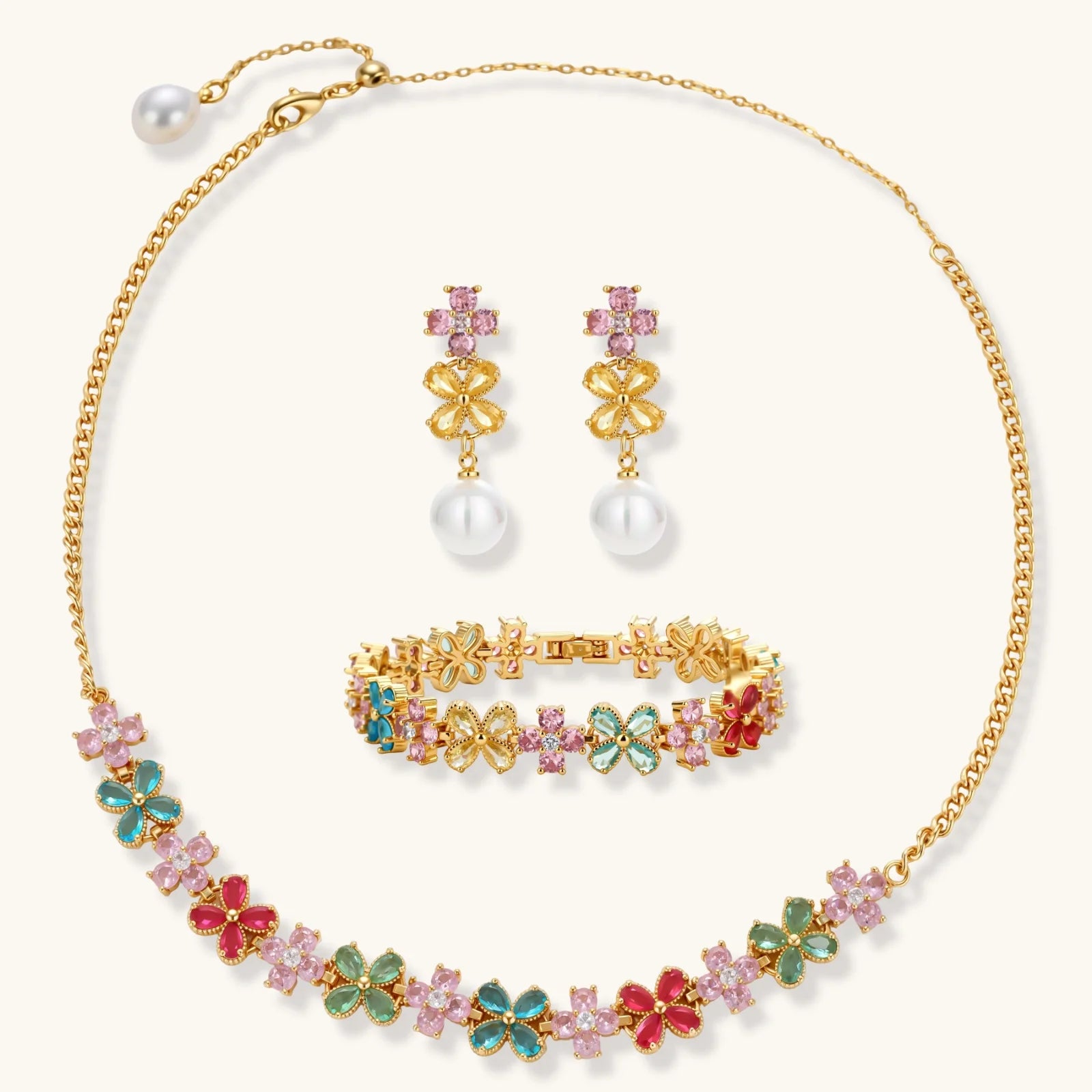 Garden Bloom Jewelry Set