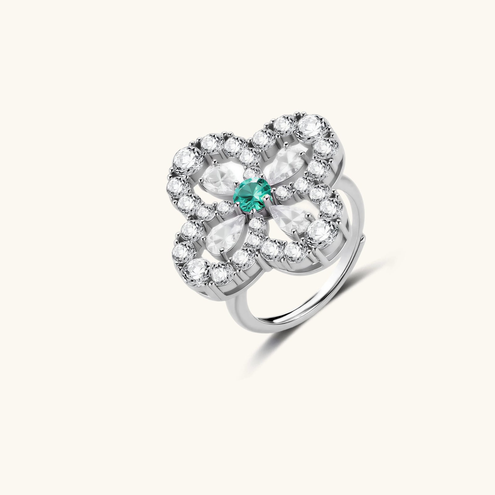 Lucky Charm Clover Ring