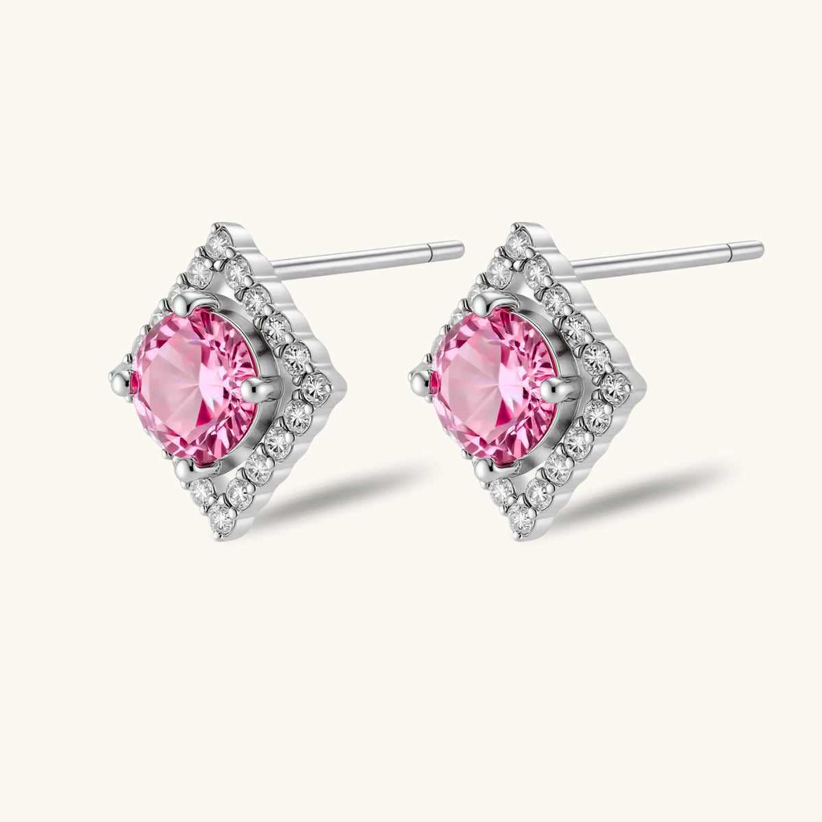 Diamond Halo Studs | 3EyeJewEls
