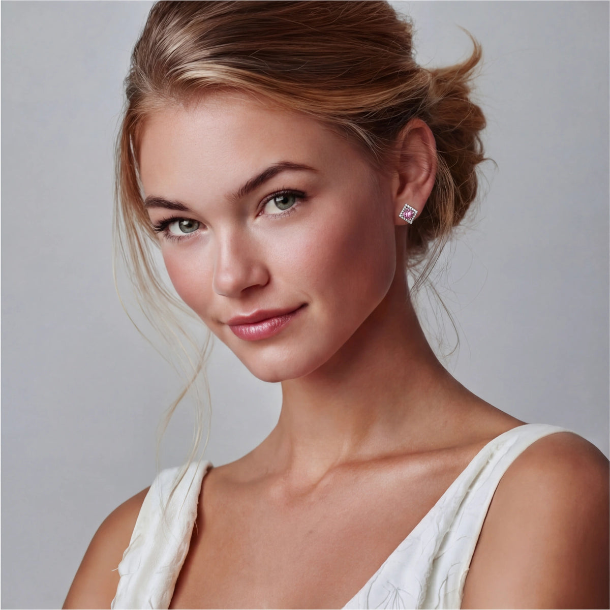 Diamond Halo Studs | 3EyeJewEls