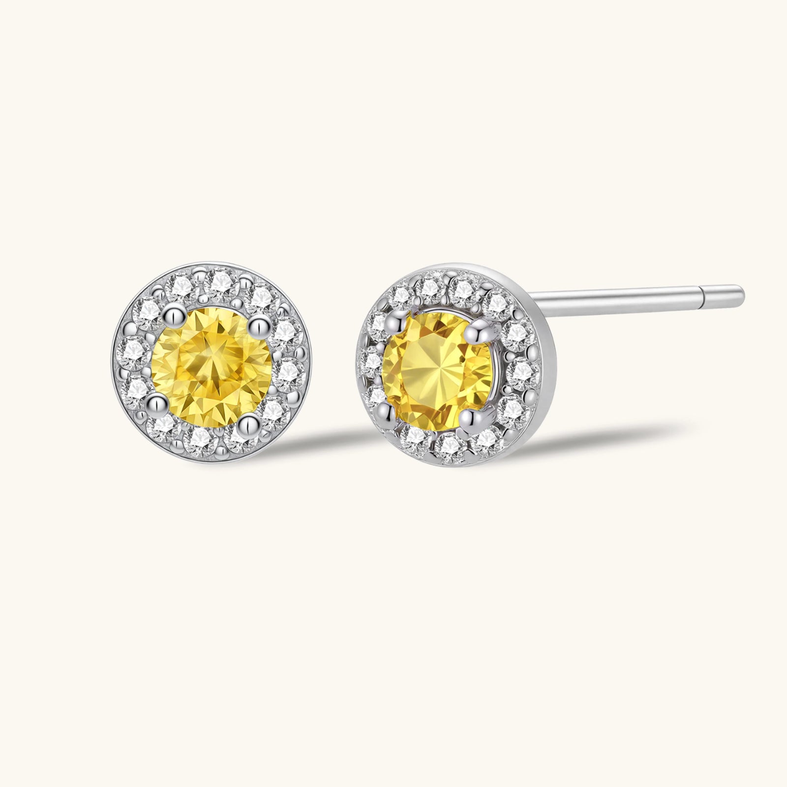 Sunburst Halo Studs