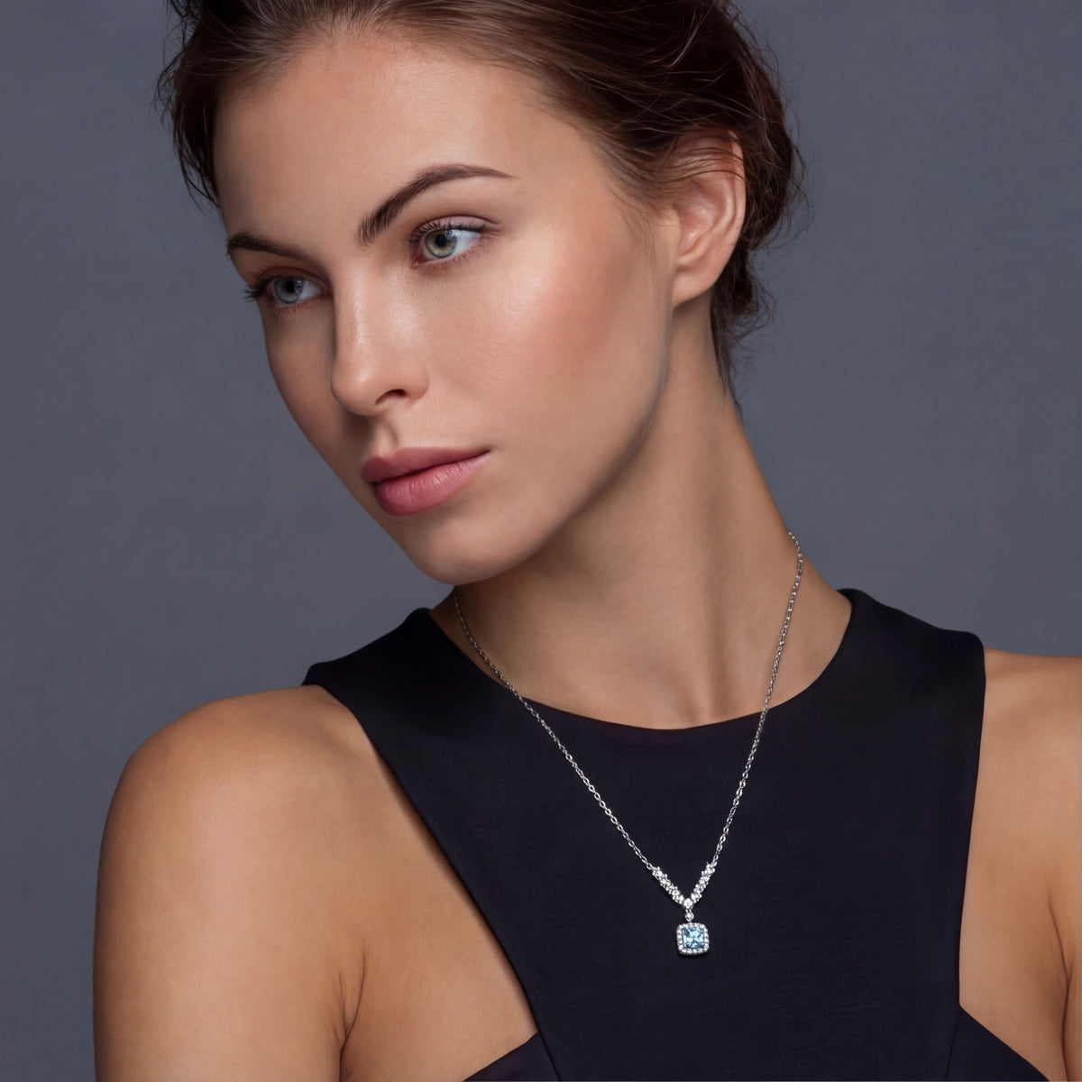 Celestial Arc Moissanite Necklace | 3EyeJewEls