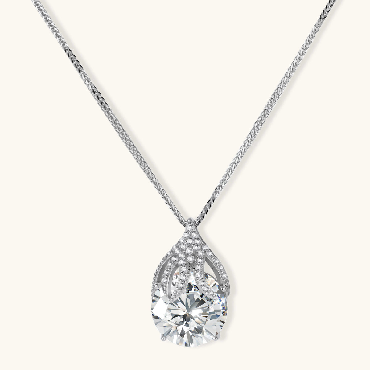 Teardrop Brilliance Necklace | 3EyeJewEls