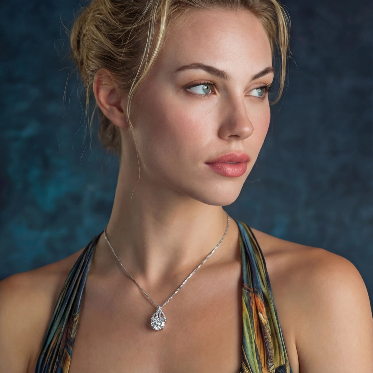 Teardrop Brilliance Necklace | 3EyeJewEls