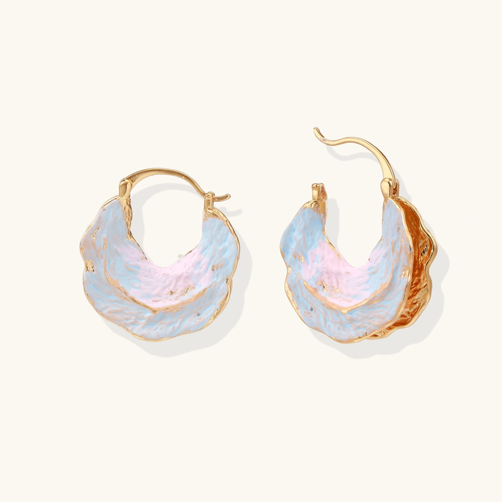 Tide Pool Hoops | 3EyeJewEls