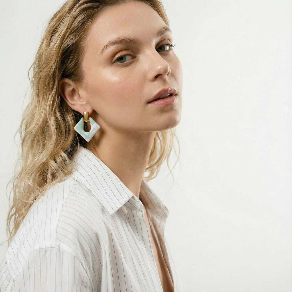 Dream Marble Diamond Drops | 3EyeJewEls