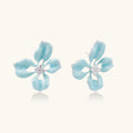 Azure Bloom Studs | 3EyeJewEls