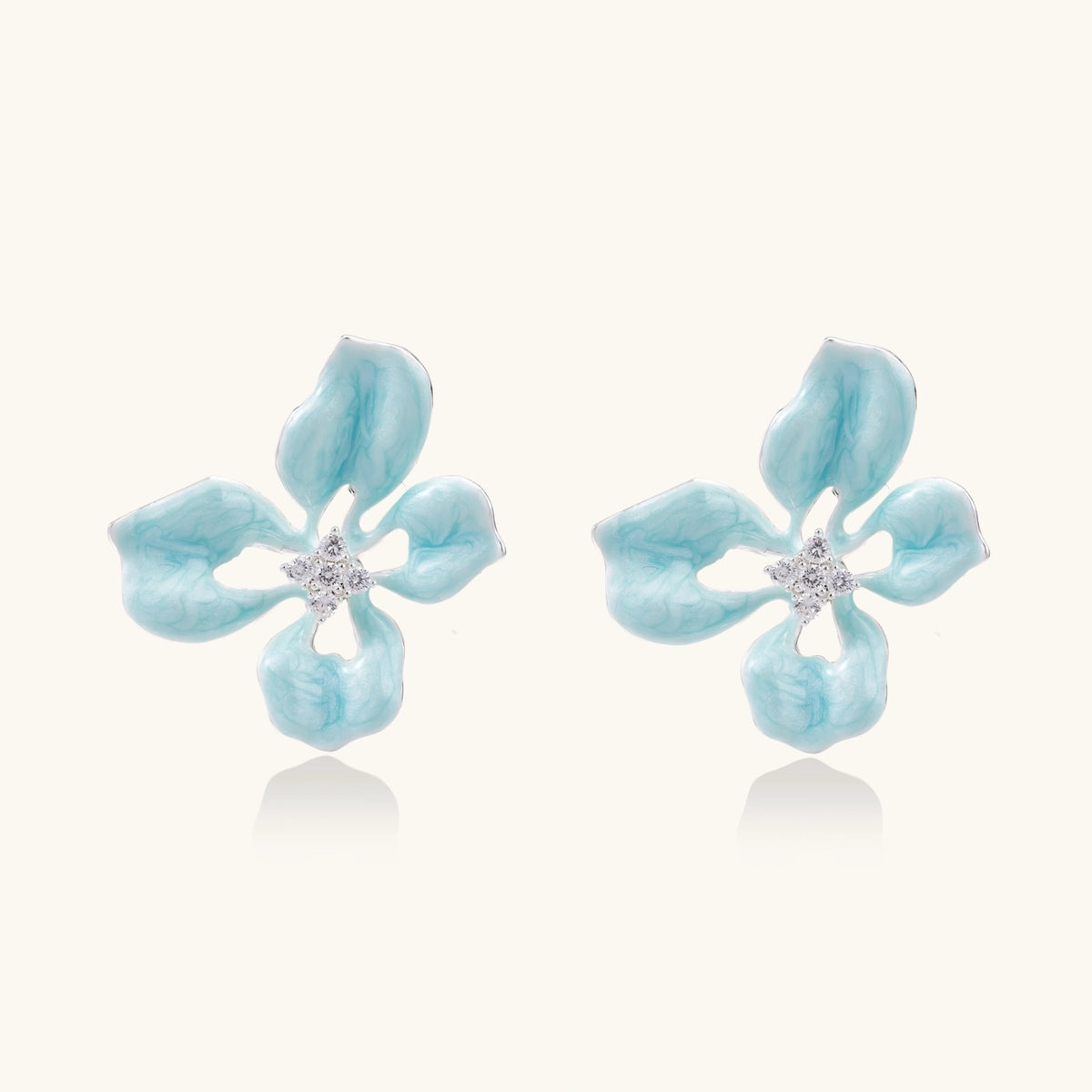 Azure Bloom Studs | 3EyeJewEls