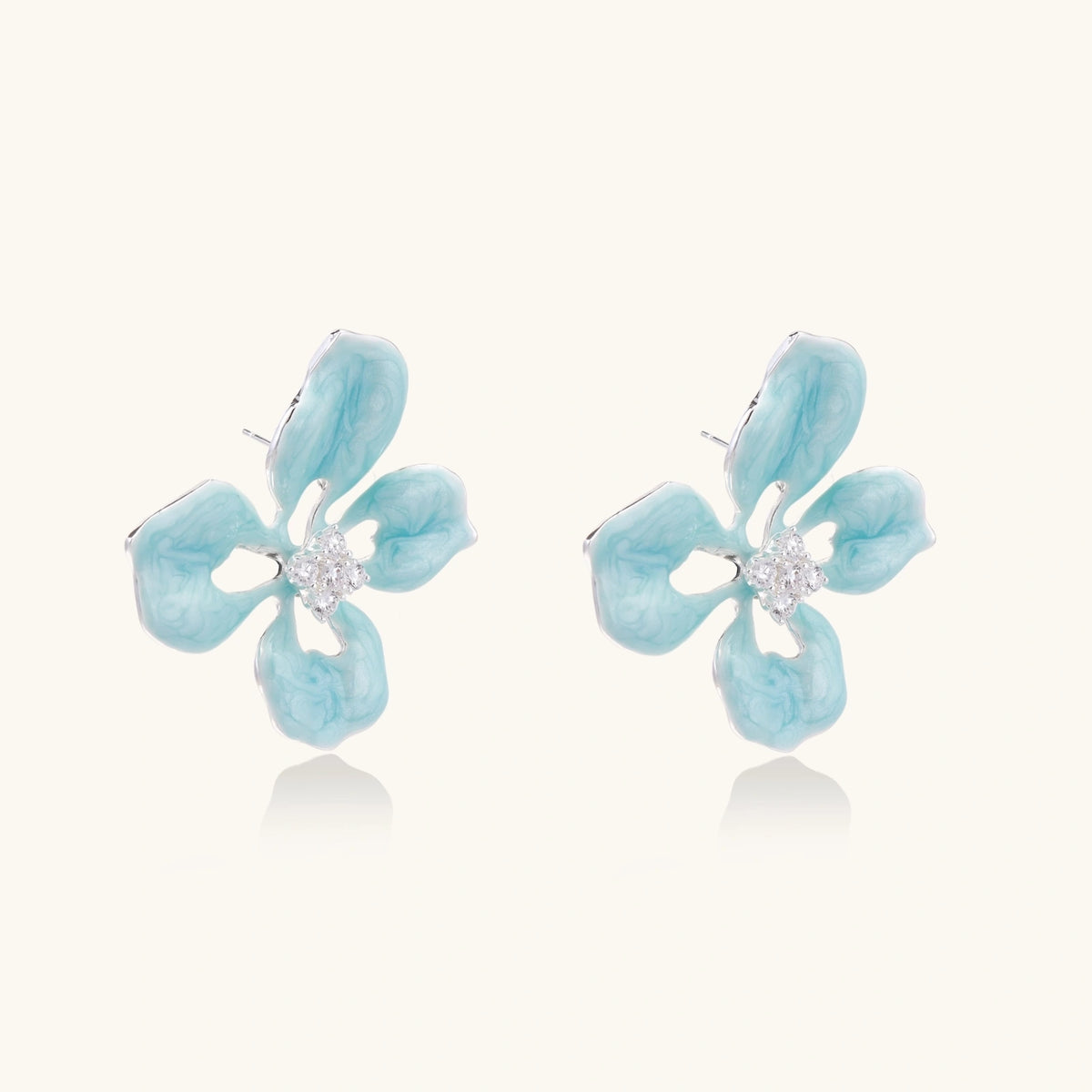 Azure Bloom Studs | 3EyeJewEls