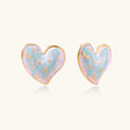 Dreamy Heart Studs | 3EyeJewEls