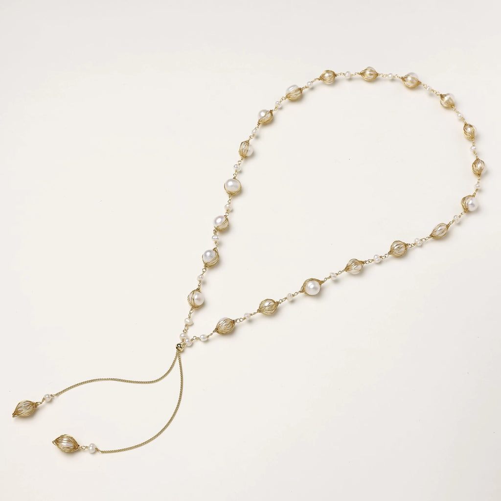 Golden Pearl Lariat