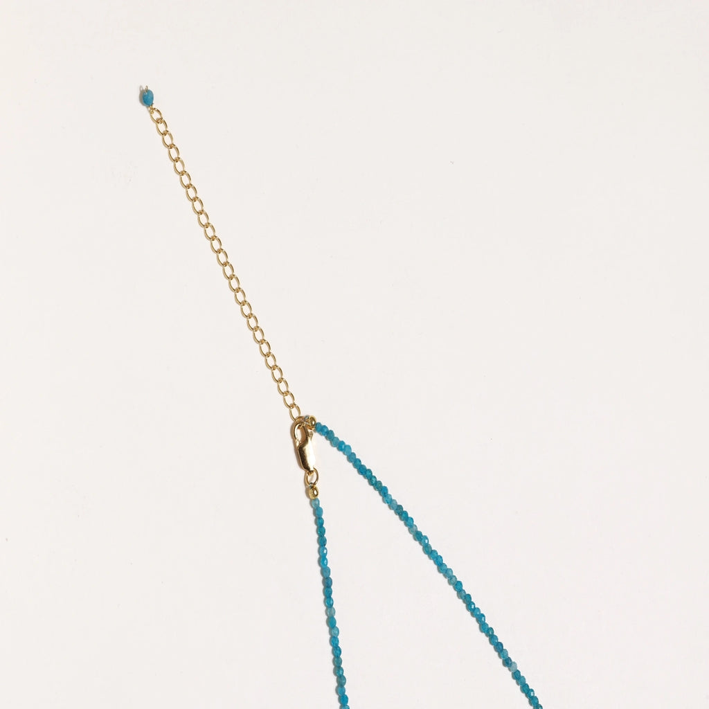 Apatite Dreams Pearl Necklace | 3EyeJewEls