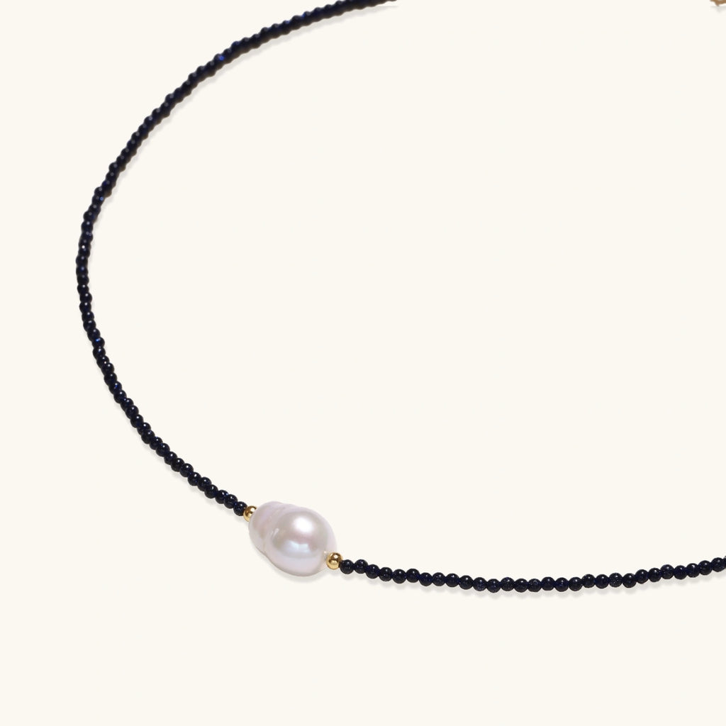 Midnight Pearl Dreams Necklace | 3EyeJewEls