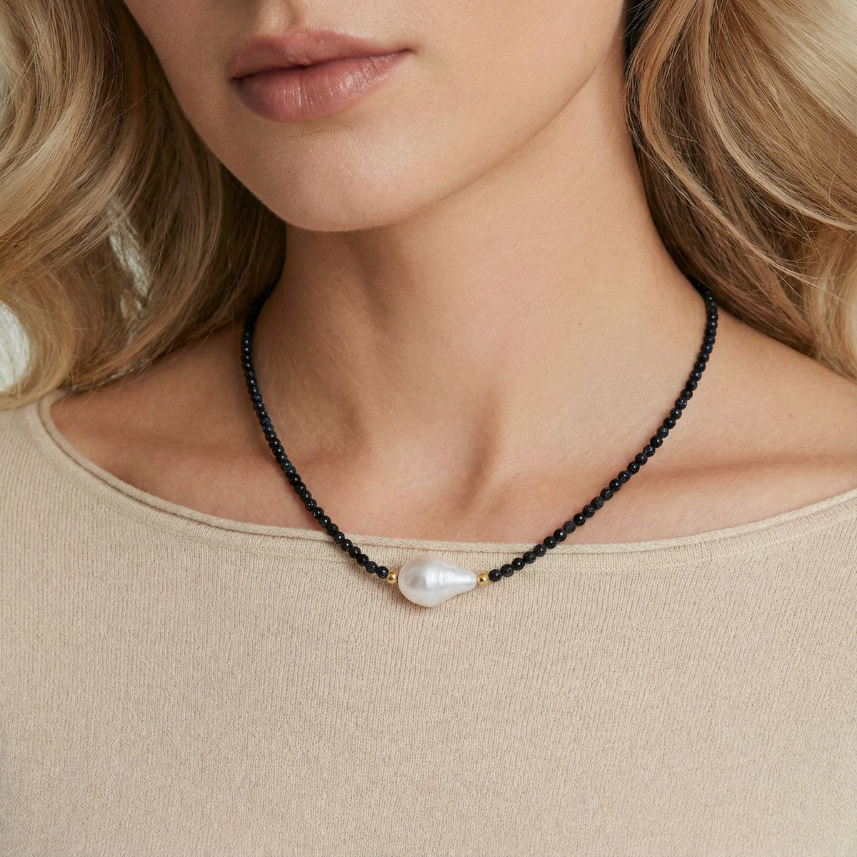Midnight Pearl Dreams Necklace | 3EyeJewEls