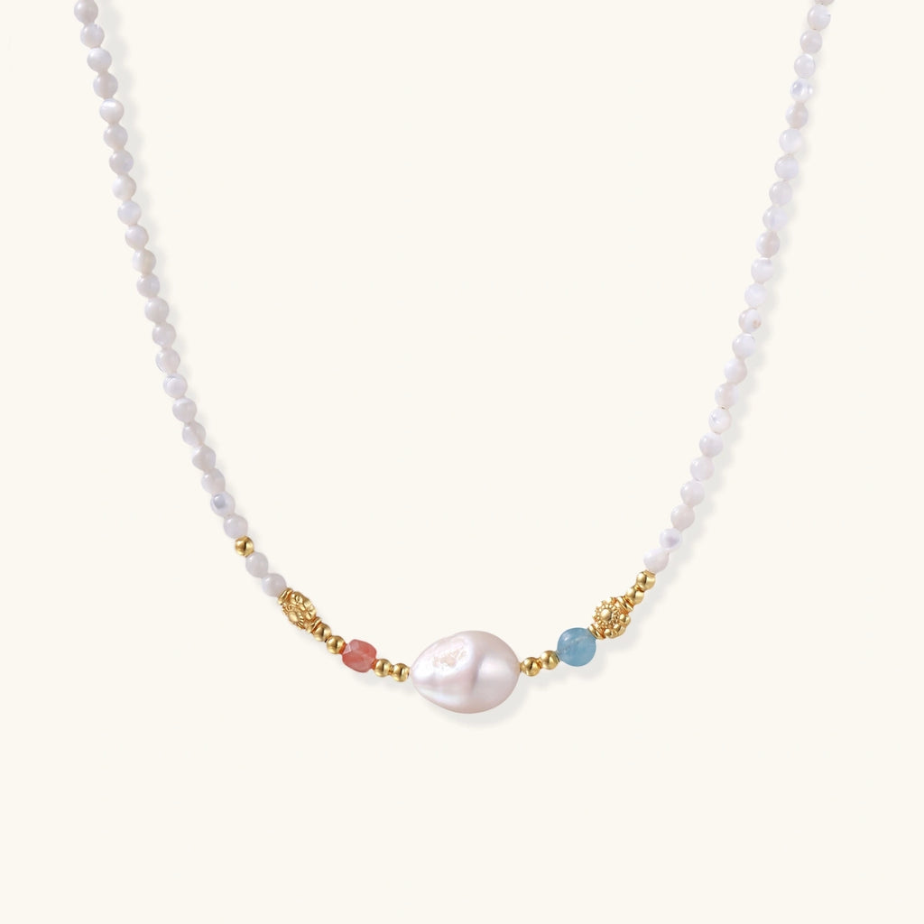 Pearl Garden Beaded Necklace | 3EyeJewEls